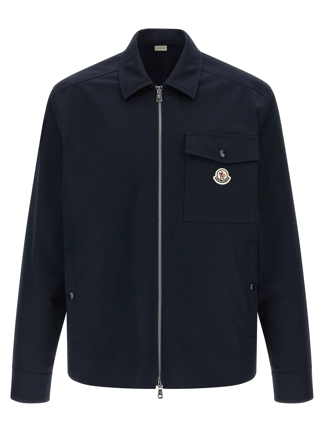 Moncler Shirt Jacket Puffer Jackets - Blue | 92e387fce145424b753a588b9e45e7fa74ce2d70