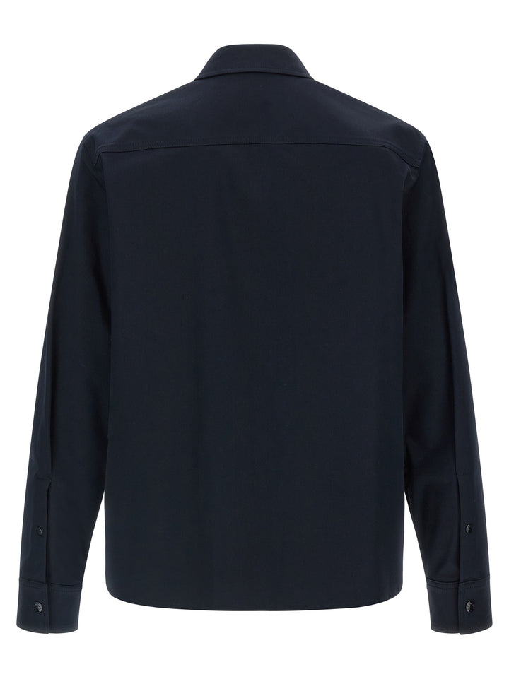 Moncler Shirt Jacket Puffer Jackets - Blue | d7705380239f5259b2b2939322ebc447fdcdca28