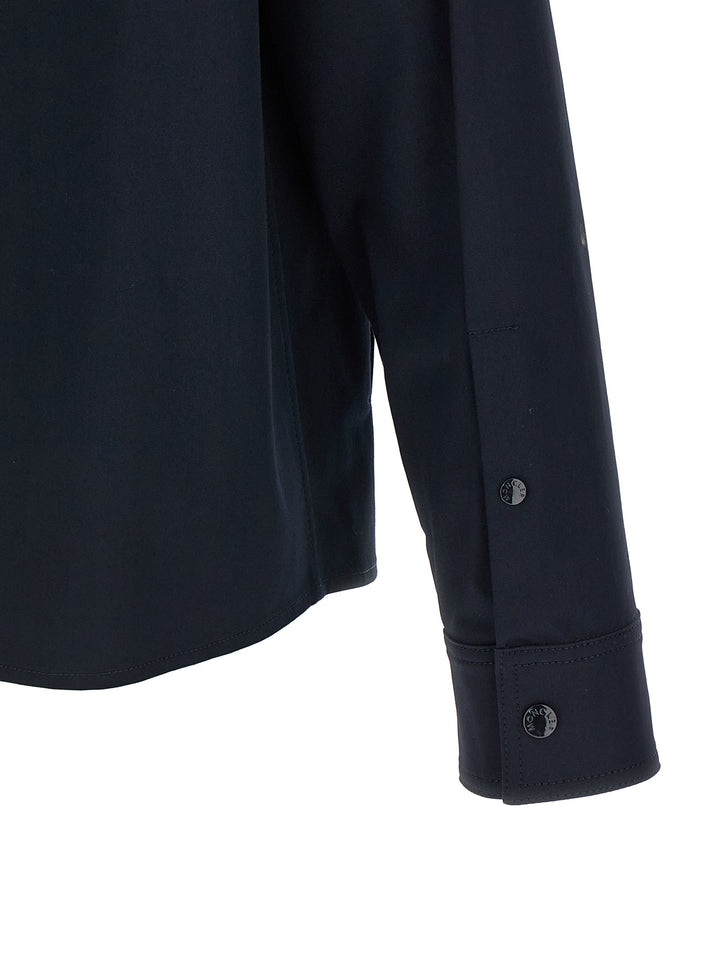 Moncler Shirt Jacket Puffer Jackets - Blue | 139ad93526e5bfb66b3ed3e9fa79db123de71300