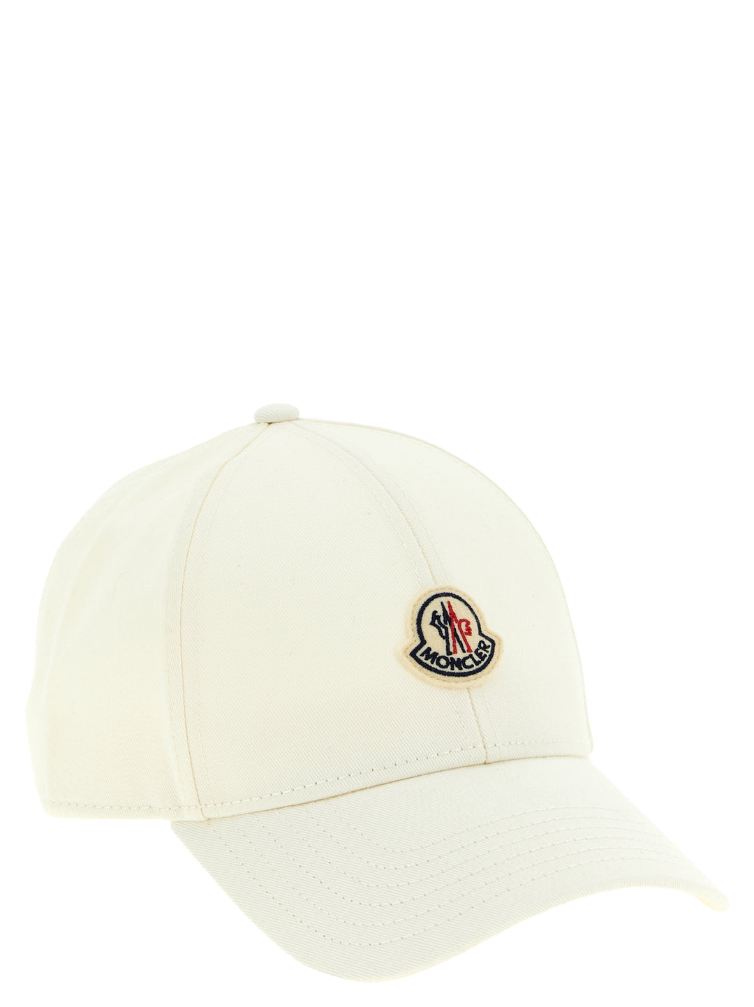 Moncler Logo Patch Cap Hats - White | ba607b33317f6292964e3735b79e02aebf3be31b