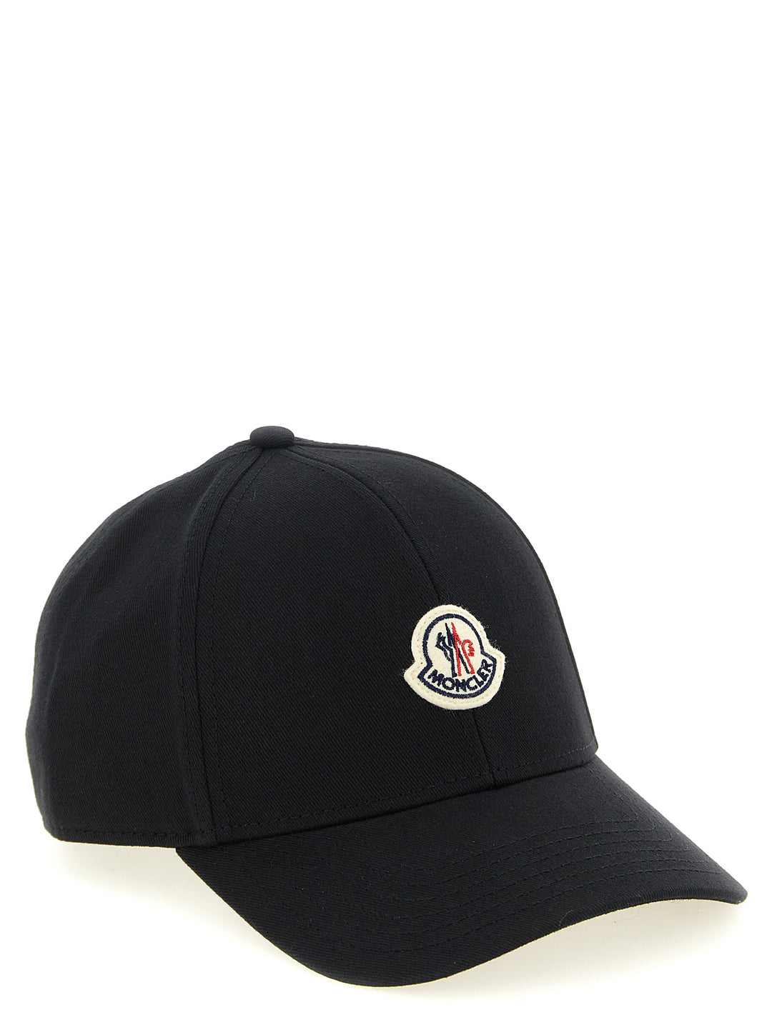 Moncler Logo Patch Cap Hats - Black | db91be463b51cf69312598d5cbdad3aa17f341e9