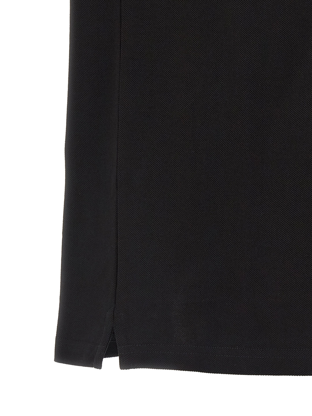 Moncler Double Layer Collar  Shirt Polo - Black | 3f6fb6e342ce54b3f58df61d5fdc2d6709a7bc89