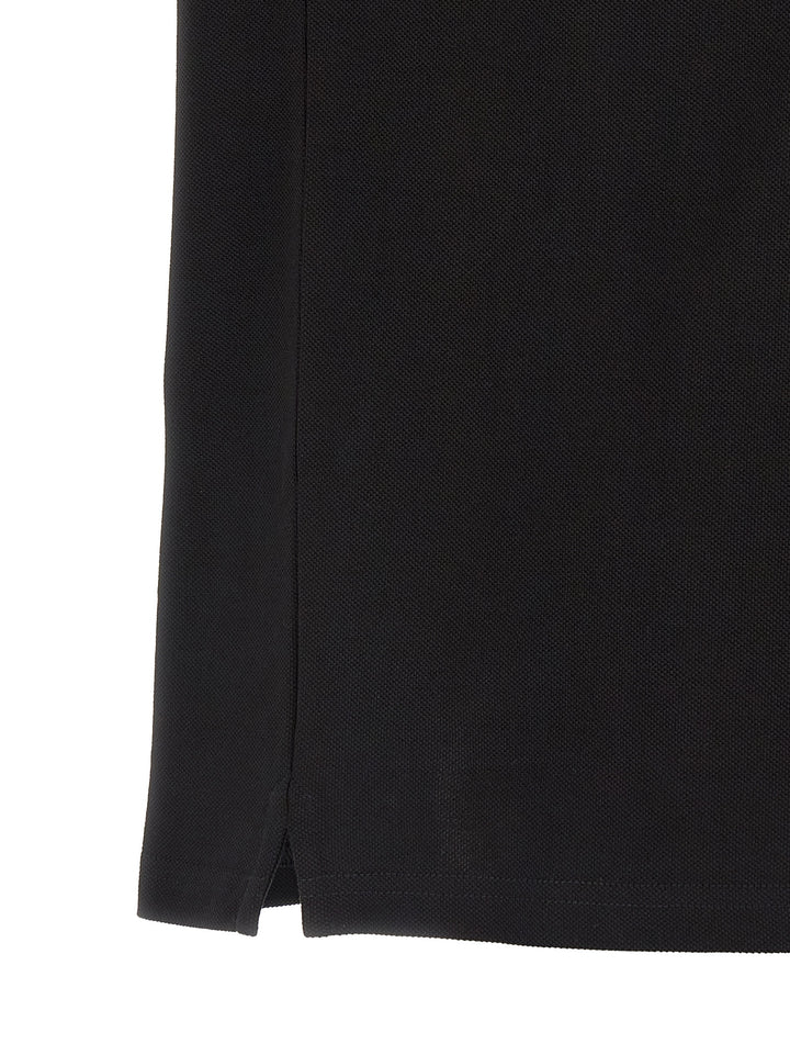 Moncler Double Layer Collar  Shirt Polo - Black | 3f6fb6e342ce54b3f58df61d5fdc2d6709a7bc89