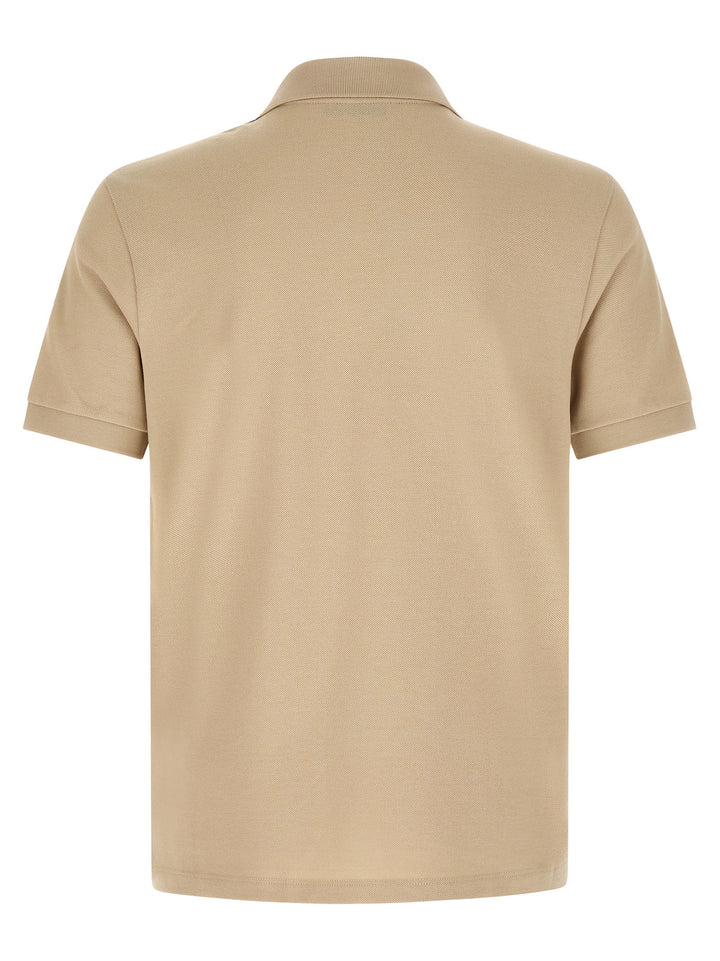 Moncler Piqué  Shirt Polo - Beige | 413c32e9bdcca6e6a41364df02cf89be8570d286