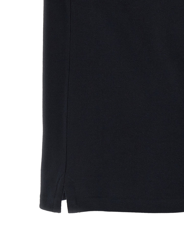 Moncler Tricolor Detail  Shirt Polo - Blue | 5e36dda691fc7f6fdec6135510e9ef17f9c8c583