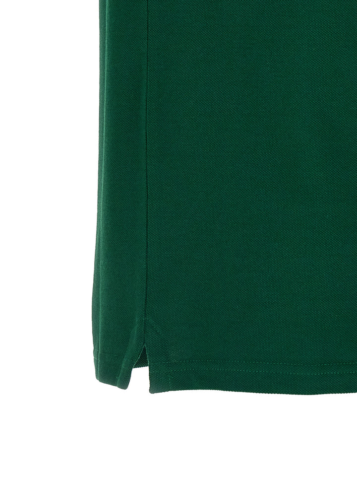 Moncler Tricolor Detail  Shirt Polo - Green | 2ce88ec5b6b7fdf0e216a211f41bff139ece1302