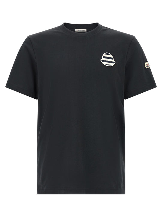 Logo Patch T-Shirt Blue