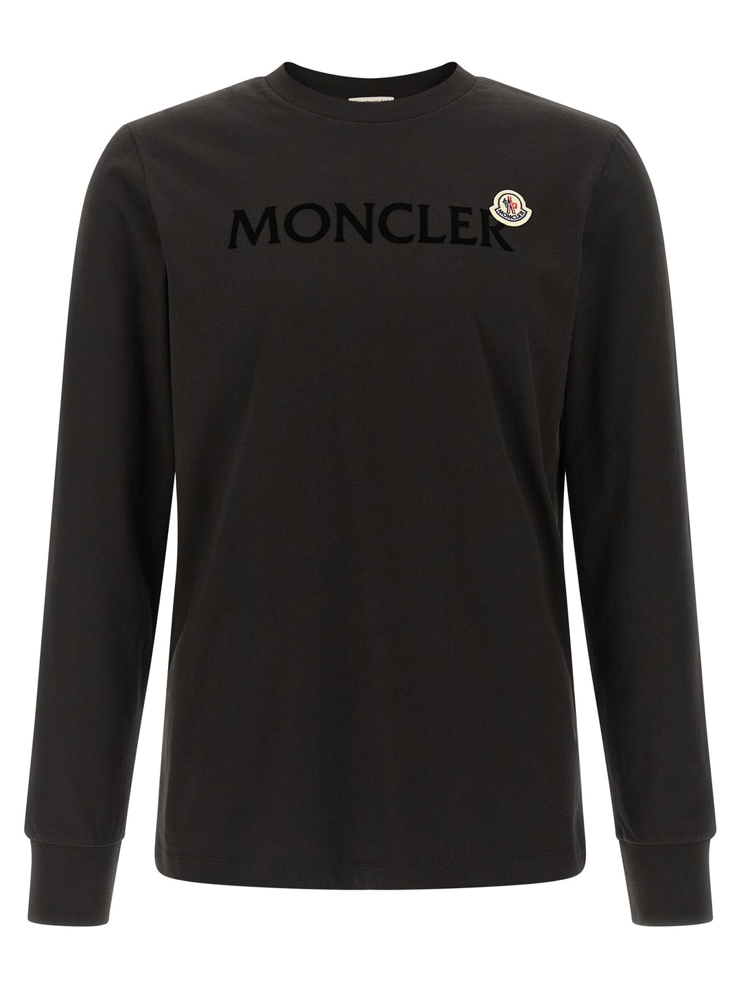 Moncler Long Sleeve T-shirt - Black | afe7901a30ca4d0076eb4282acb61f1f31dbd041