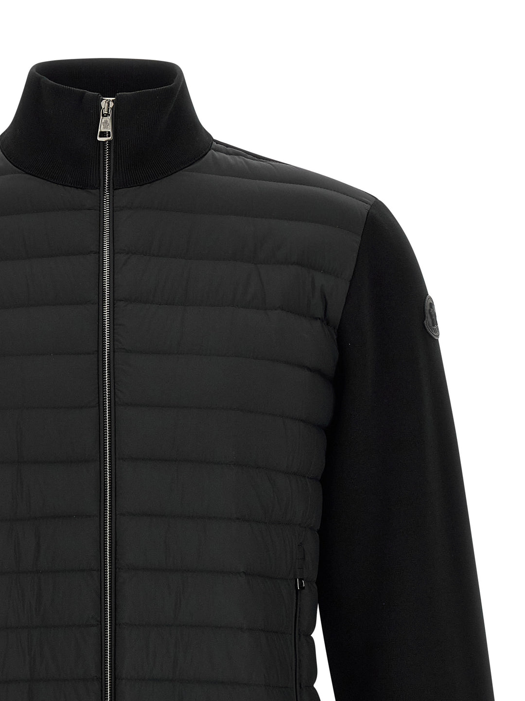 Moncler Padded Cardigan Sweaters and Cardigans - Black | 21cf3a1366e048cdb99774d4c1f47554089b51ae