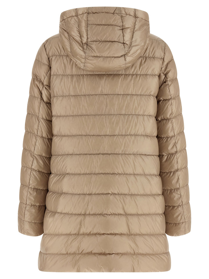 Moncler Jasmin Puffer Jackets - Beige | 9f757277b71f3445926204da95fac2a8edfc4be4