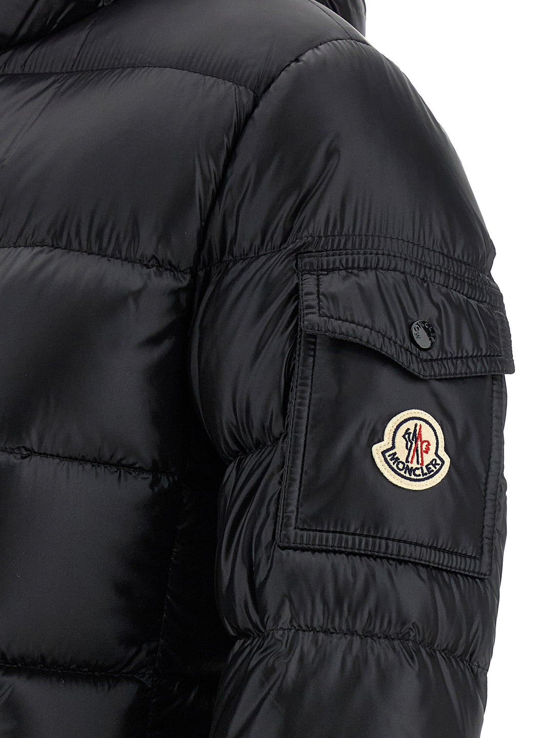 Moncler Glesse Puffer Jackets - Black | 08bb5e01bb7d793ebb14fa80526117159131dda6