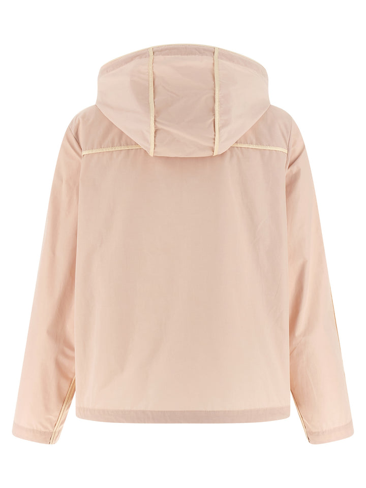 Moncler Sarracenia Puffer Jackets - Pink | 6ccce09efb1fc86b006247a267ff0be58988423c