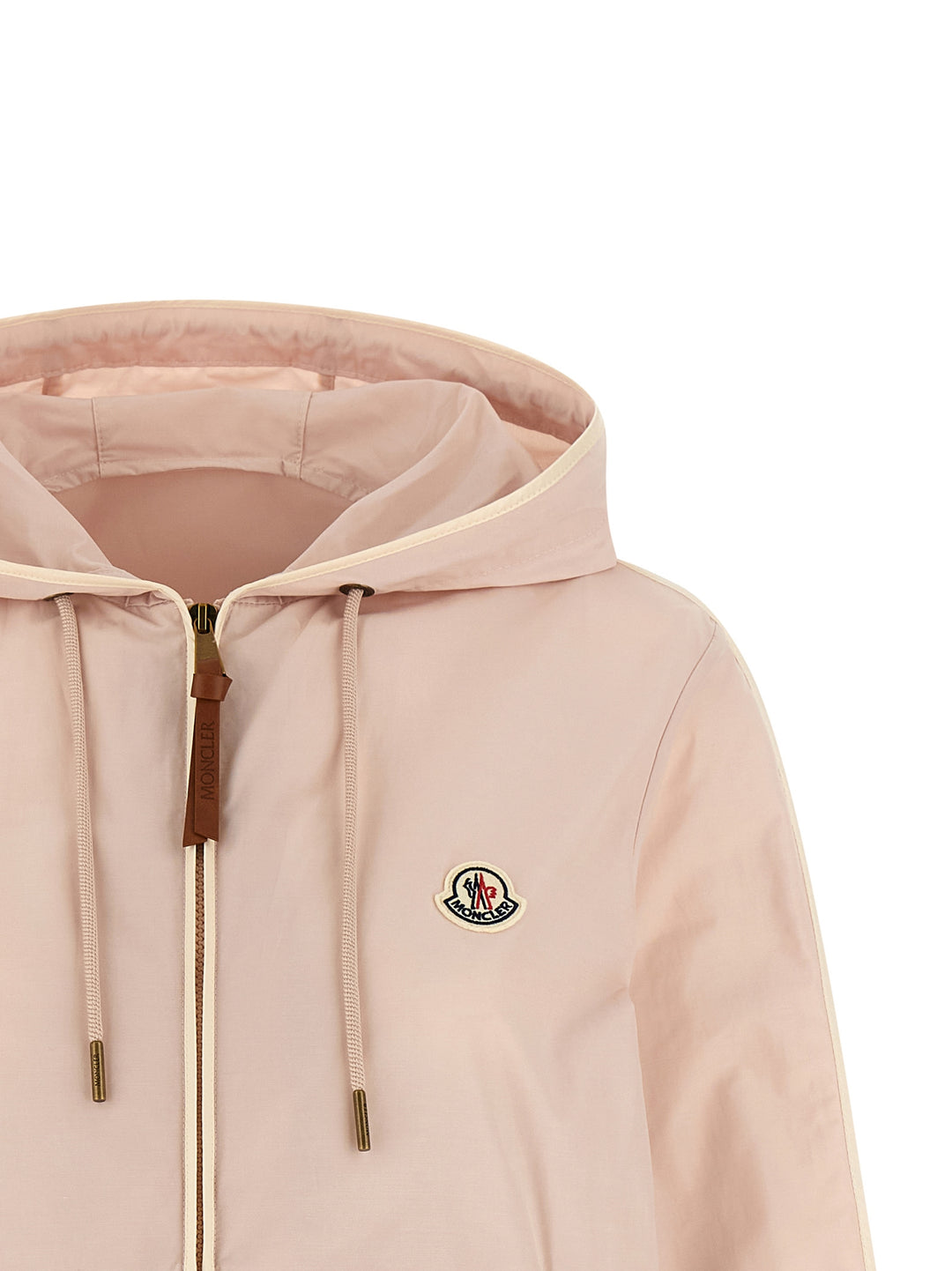 Moncler Sarracenia Puffer Jackets - Pink | d4248baf1d60ed666d713e3a682236bcfefabf6e