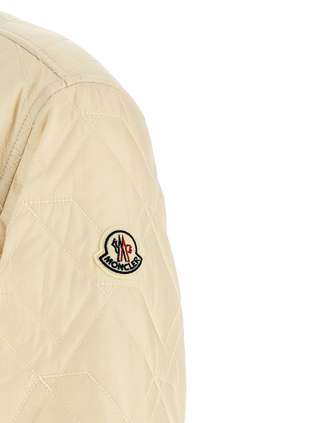 Moncler Quilted Overshirt Shirt and Blouse - Beige | 924354e8f880556763dd7983725cb2b5662eb8c6