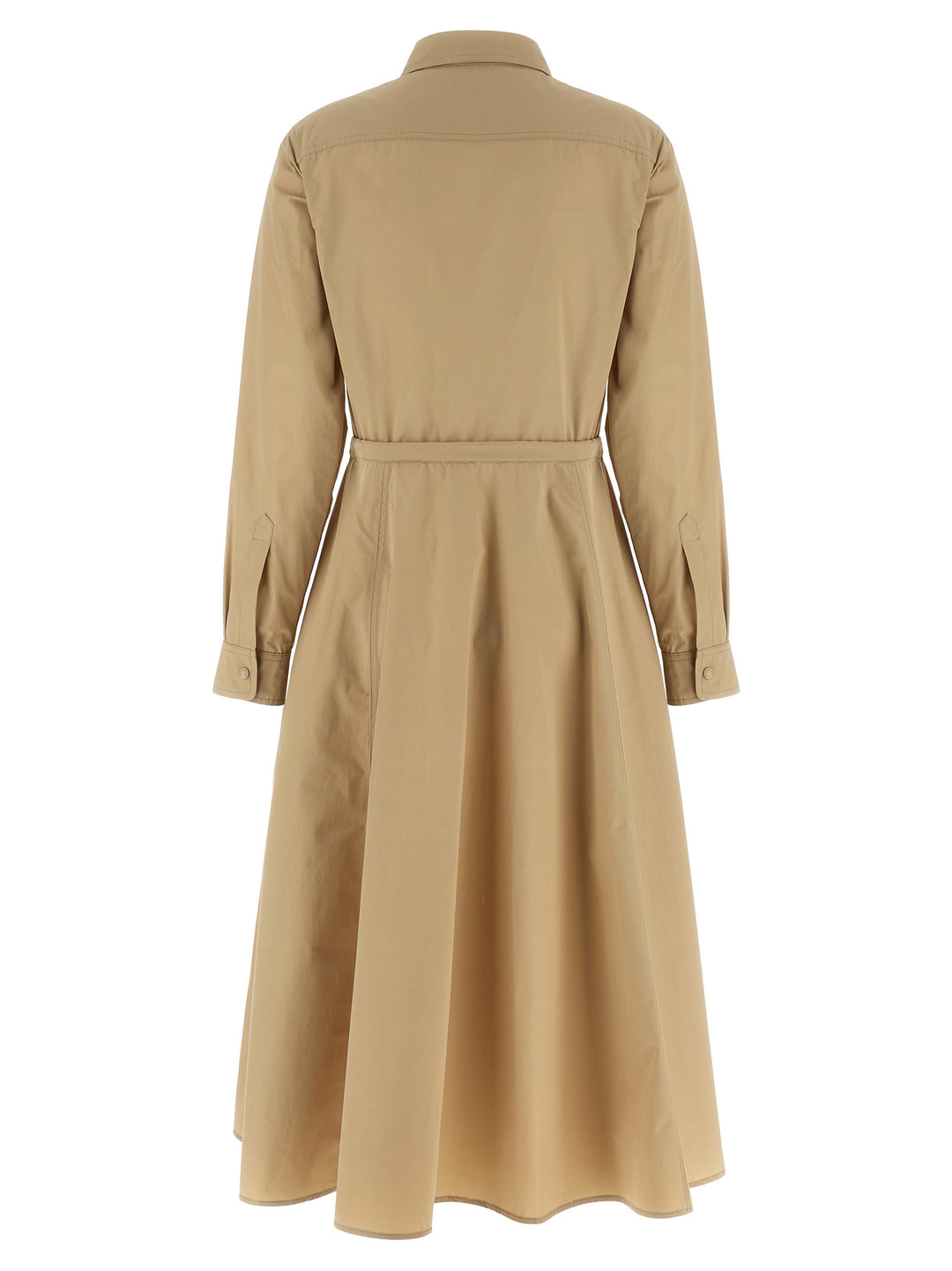 Moncler Chemisier Dress Dresses - Beige | ff7f1016a19758f1a356cec11857e470973ab345