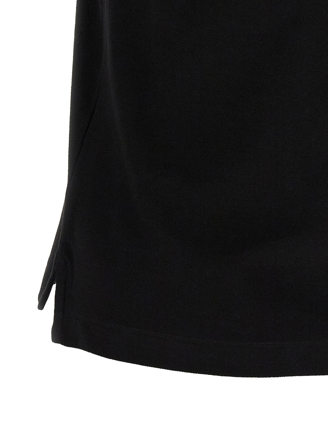 Moncler Logo Patch  Shirt Polo - Black | 5bd2f0fde5ef555930da3092a081633a333e3718
