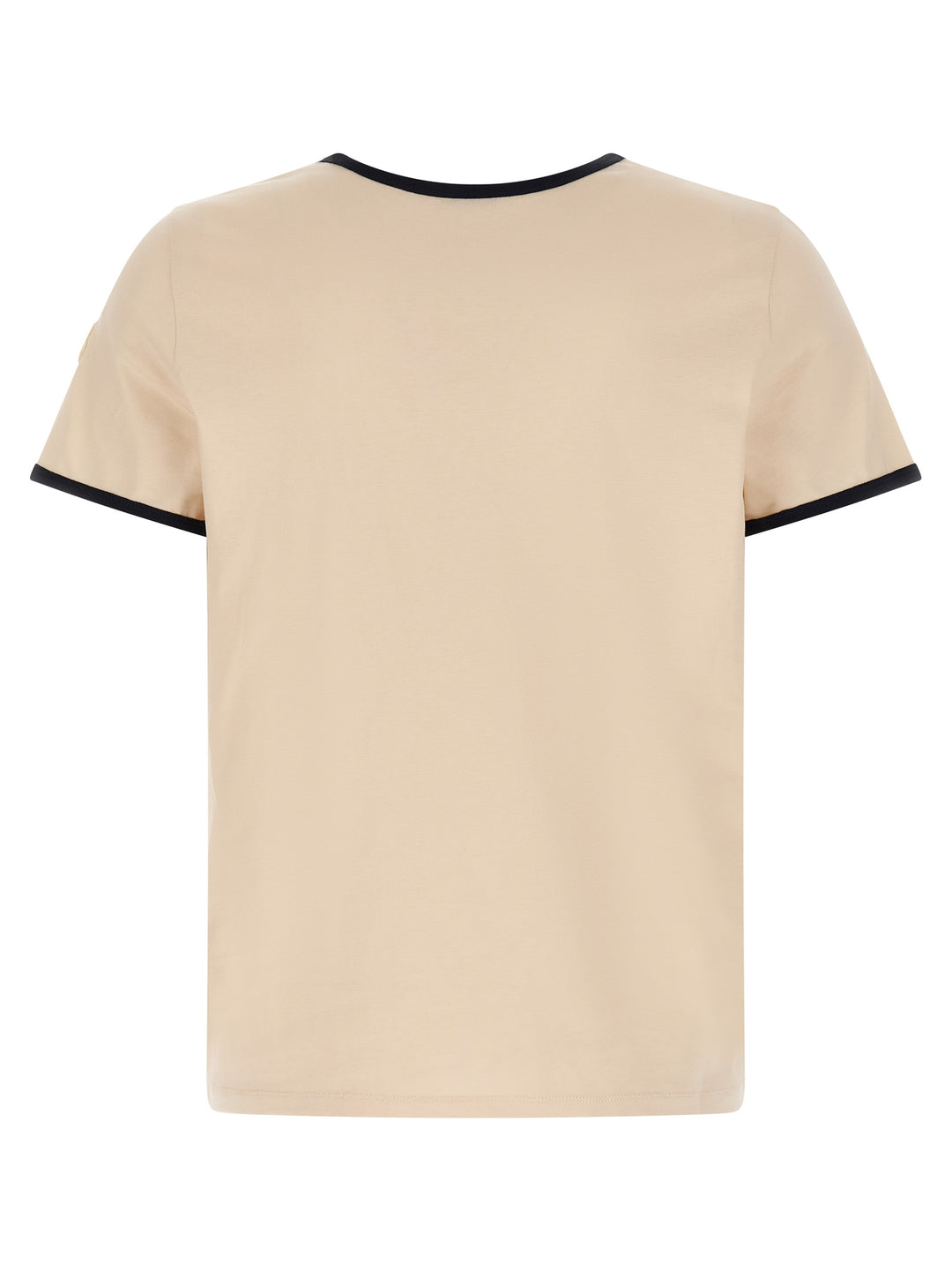 Moncler Logo Embroidery Pocket T-shirt - Beige | 7393eb317bf62c54e1af6be6ec3c263d27b4e8aa