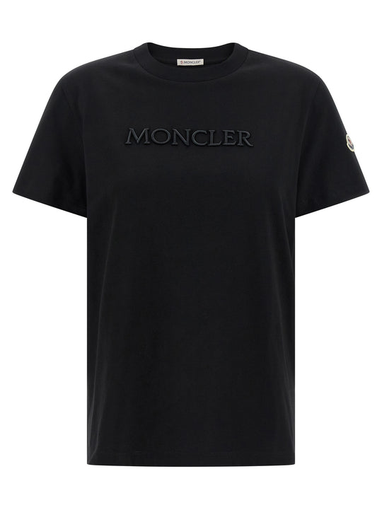 Logo Embroidery T-Shirt Black