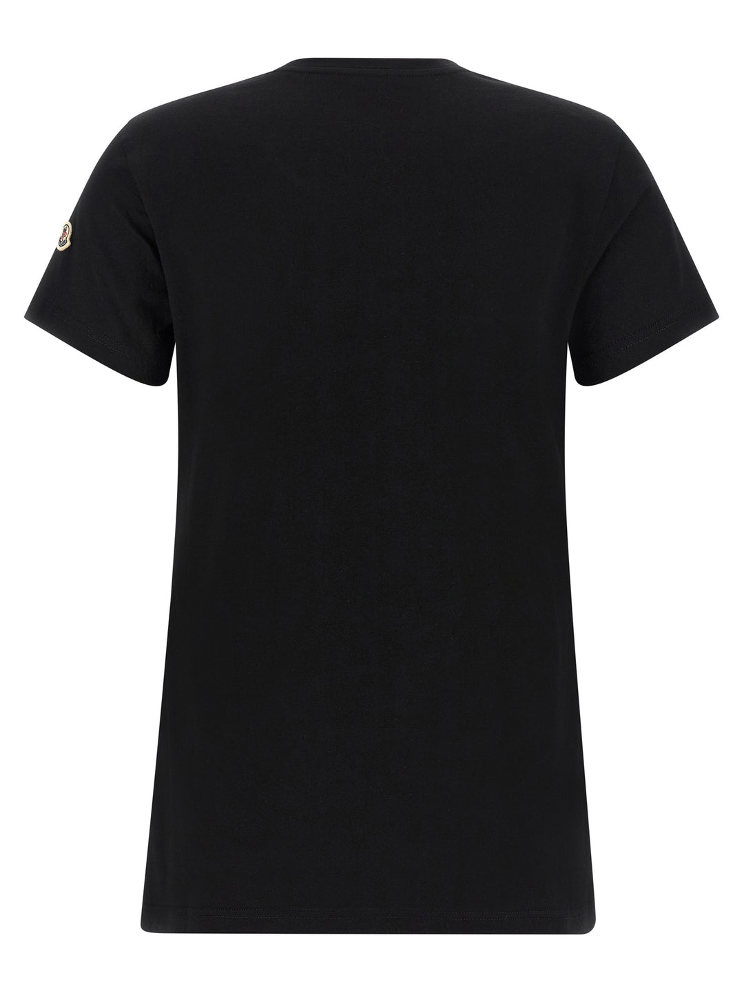 Moncler Logo Patch T-shirt - Black | d0286b94ec7acb5e410e08c9d4dcc68802921efc