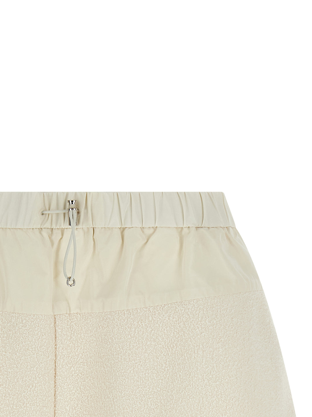 Moncler Bouclé Shorts Bermuda and Short - White | a16bd46bc306244a872ee942446b53606abfa9ff