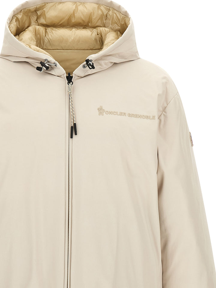 Moncler Grenoble Berguns Puffer Jackets - White | f1909ebf37910ef1e591abe63dc042bd8e39a9ed