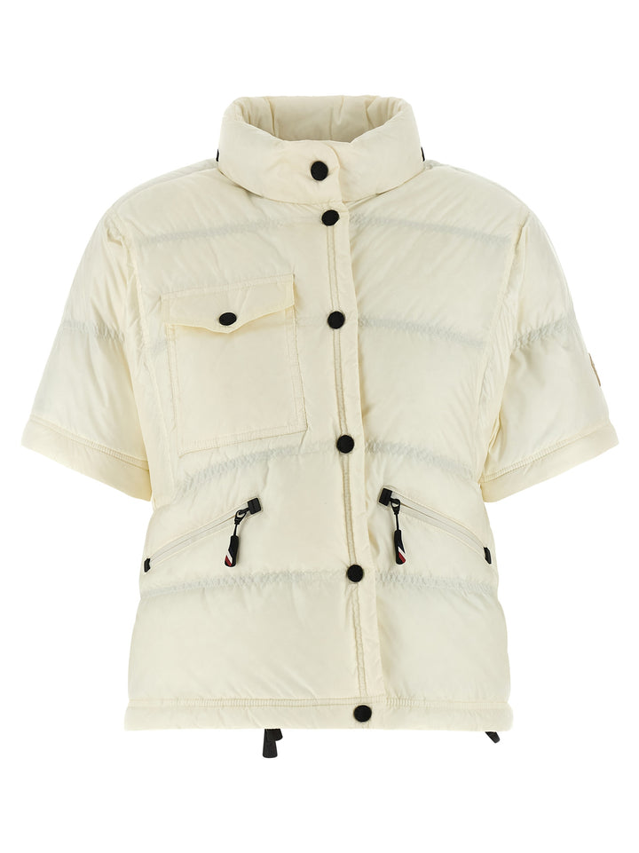 Moncler Grenoble Mauduits Puffer Jackets - White | 29dc39bf38fe6c70f28caf17ac195d1ddba116b2