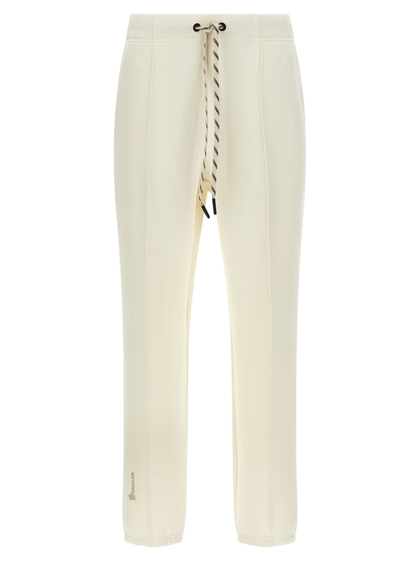 Double Fabric Joggers Pants White