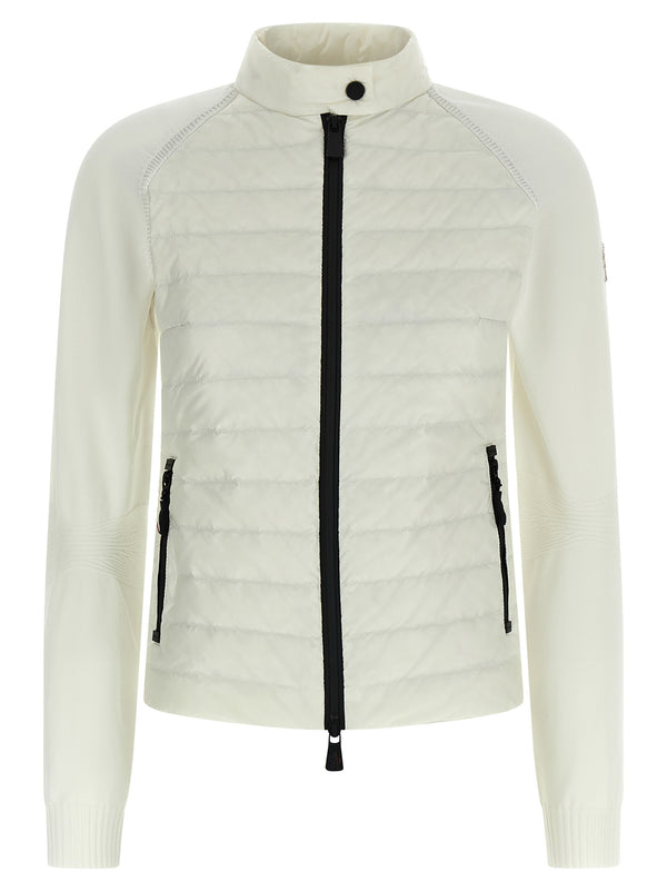 Padded Cardigan Sweaters And Cardigans White