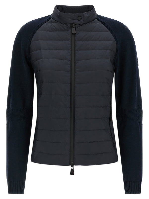 Padded Cardigan Sweaters And Cardigans Blue