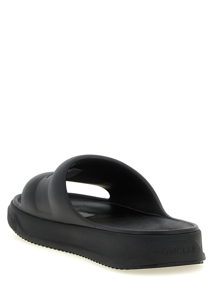 Moncler Moncler Altive Sandals - Black | 1180d0028558974d884e01d1c27232f5f5d3e99c