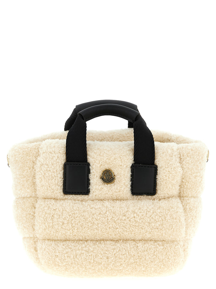 Moncler Micro Caradoc Hand Bags - Beige | 006742722115a70e8a249395bb1f83b62b1c17a6