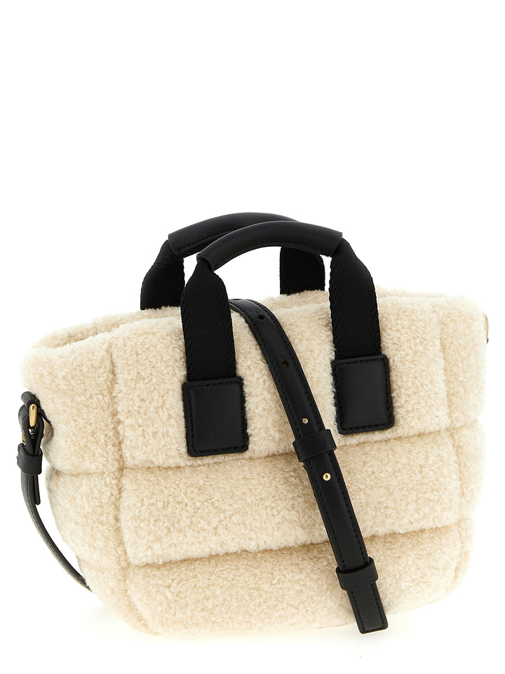Moncler Micro Caradoc Hand Bags - Beige | 6224cd001e0cdfc498e00f61a4280b538e41b613