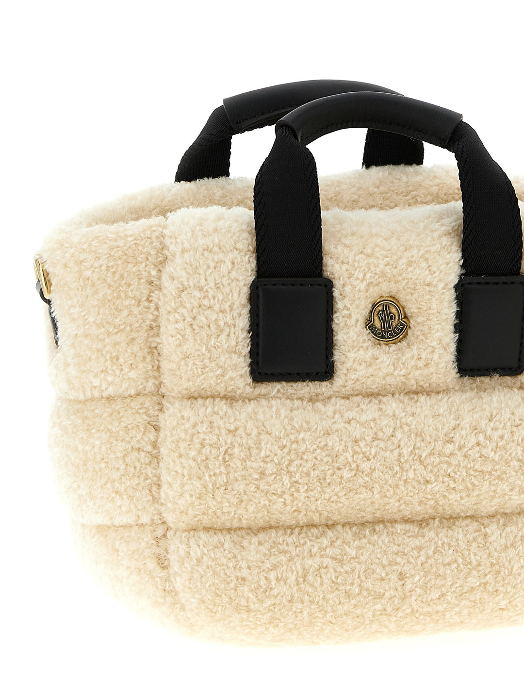 Moncler Micro Caradoc Hand Bags - Beige | 0cf3e5d4b8ef856c9a1ad95a01d8a5fbb31362f7