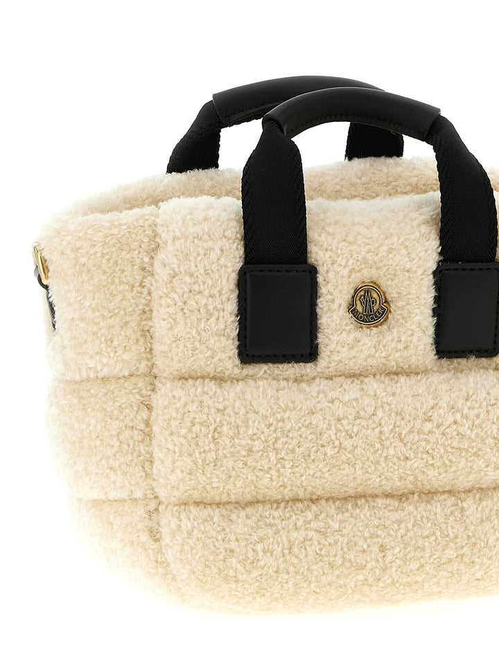 Moncler Micro Caradoc Hand Bags - Beige | 0cf3e5d4b8ef856c9a1ad95a01d8a5fbb31362f7