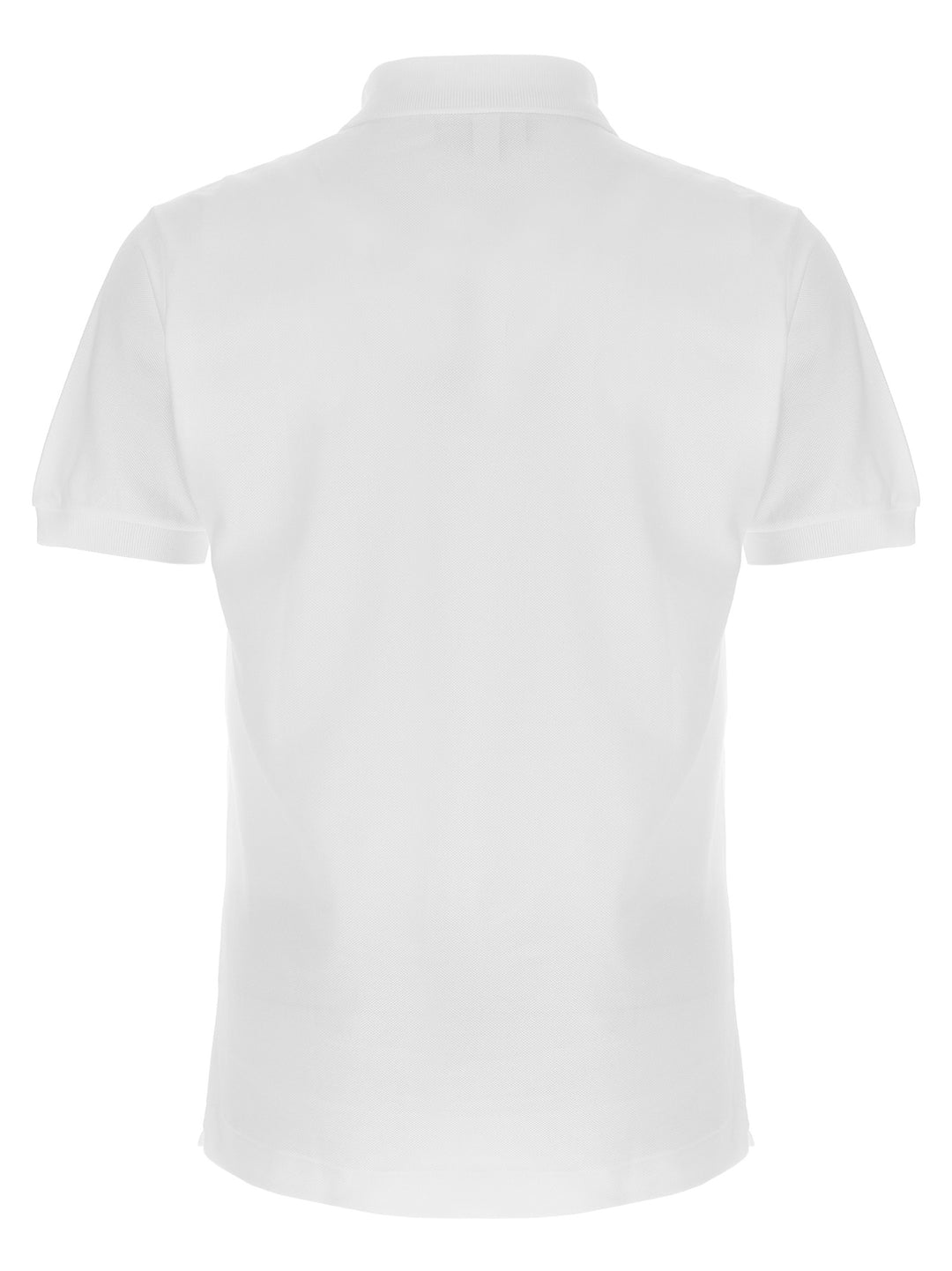 Lacoste Logo Patch  Shirt Polo - White | 12600721a883f70b2264e6796790d1e087c49067