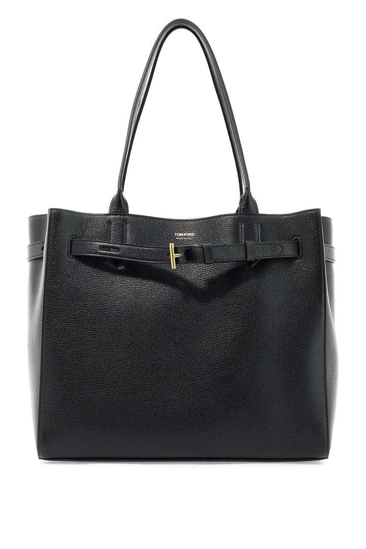 Borsa Tote In Pelle Martellata