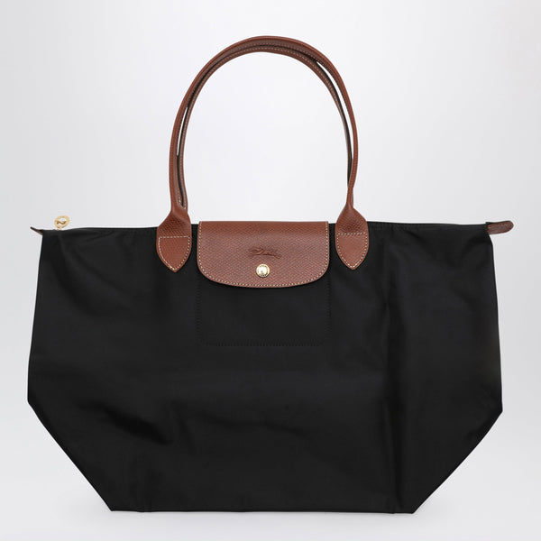 Black Le Pliage Original L Bag