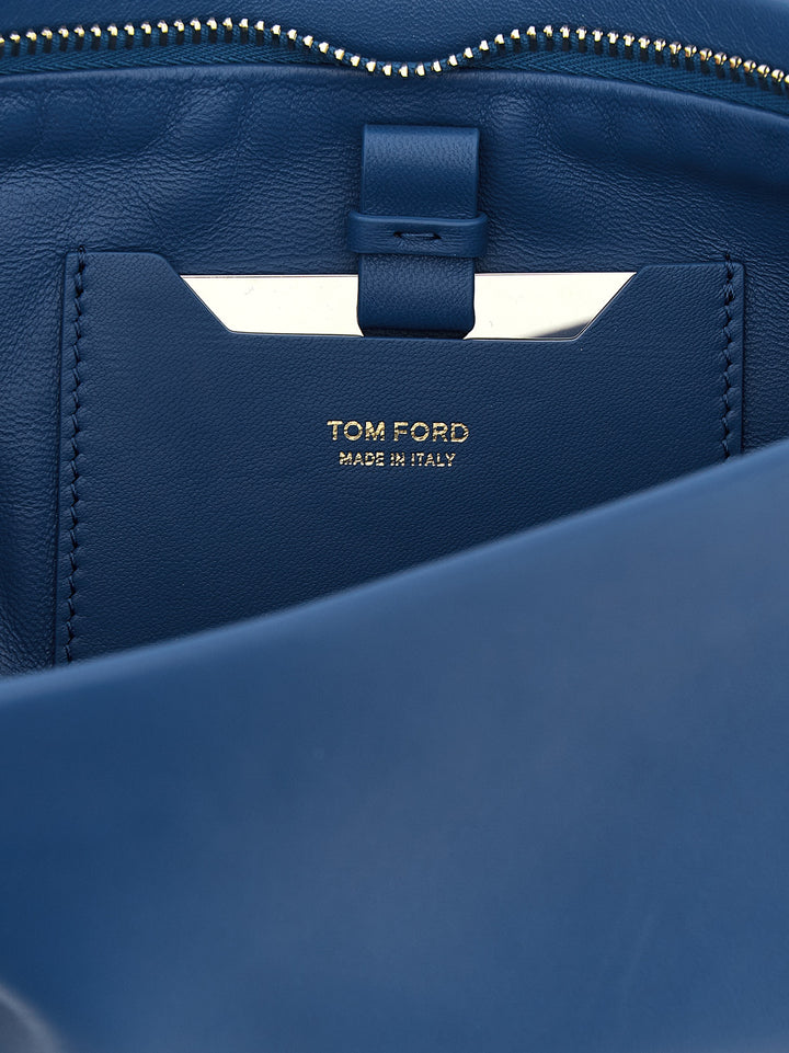 Tom Ford Bangle Clutch - Blue | f56b0f877b3046c8b9f8742e304e6fdfa50cd889