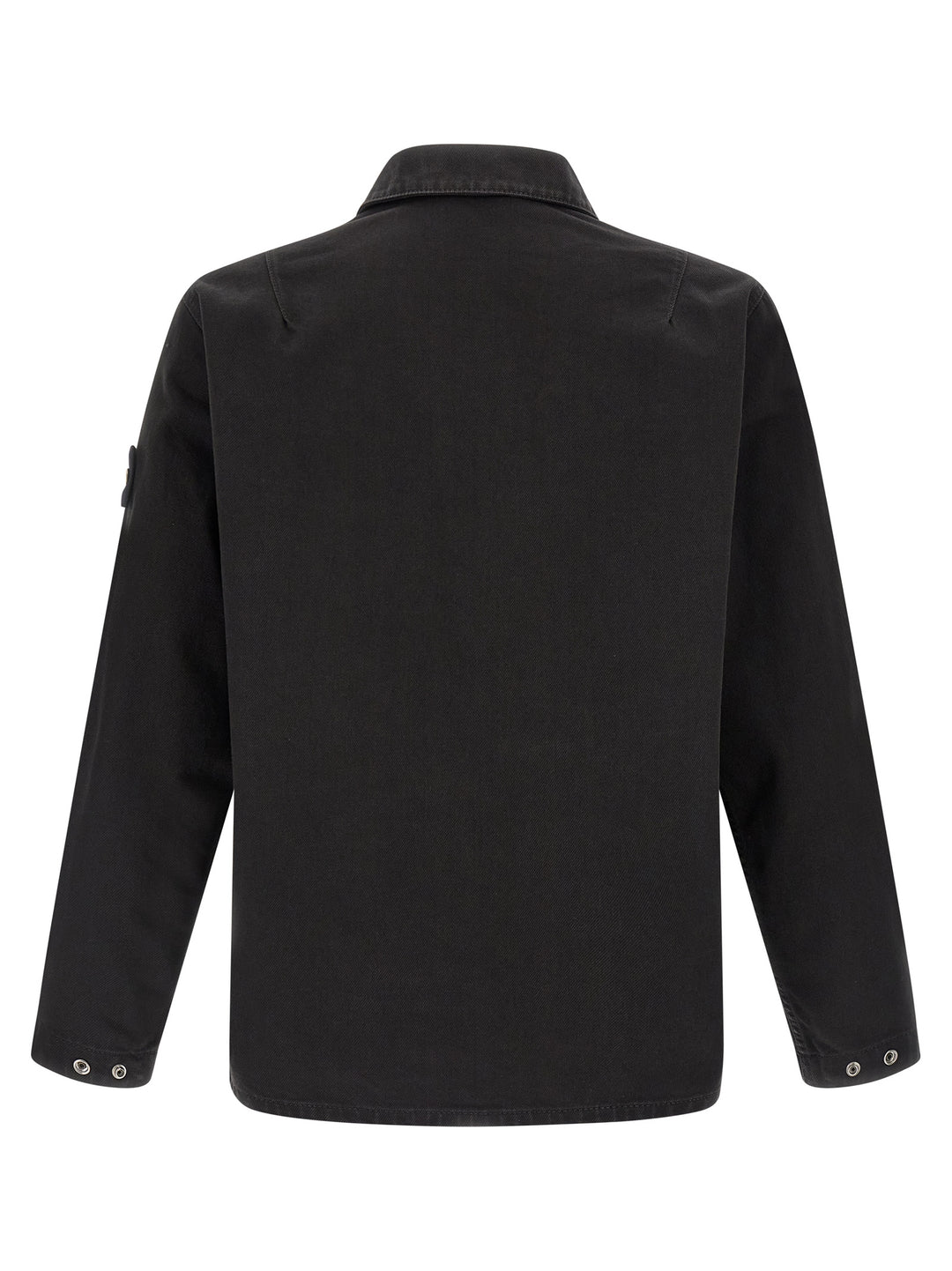 Stone Island Denim Overshirt Shirt and Blouse - Black | c8f650d8b1fb66214884f5a53f8997fd6ee7e98a