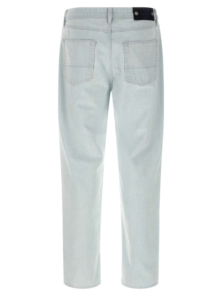 Stone Island Indigo Denim Jeans - Light Blue | b52b709ed1fa02d1f872a1b90932b412f40130ee