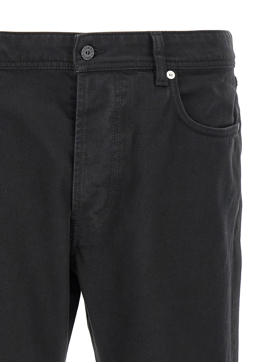 Stone Island Light Bull Denim Jeans - Black | 166ec9a10d732d73e6bc6691ef8a608981d1688b