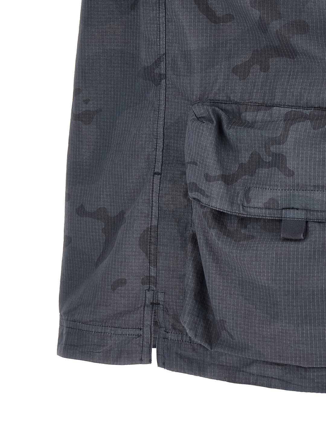 Stone Island Camouflage Shirt Shirt and Blouse - Blue | f12c0db8c1d4fd9627dc0c33365f0a5de37a129f