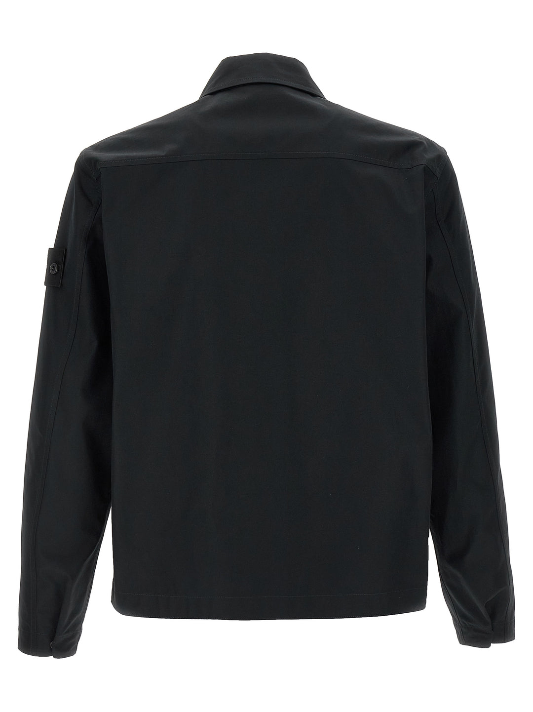 Stone Island Cotton Overshirt Shirt and Blouse - Black | 865e5814fd2698f9a70ef4e71aae4a5f4ea19cc4