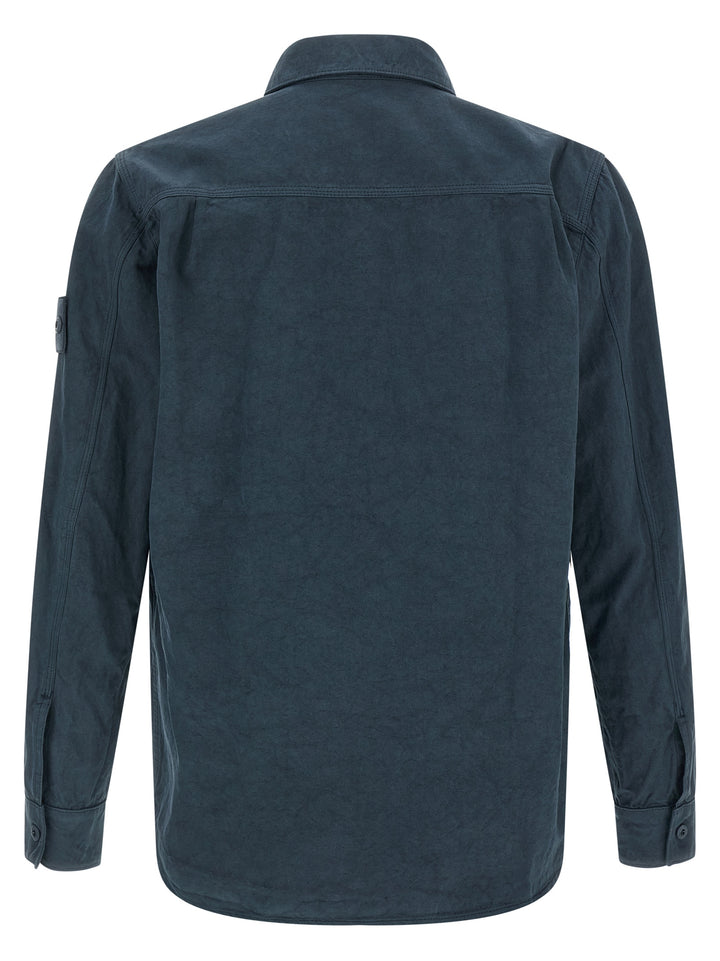 Stone Island 1200012 Shirt and Blouse - Blue | da7a924ec53f71a7075d3793d770431bb31f14b3