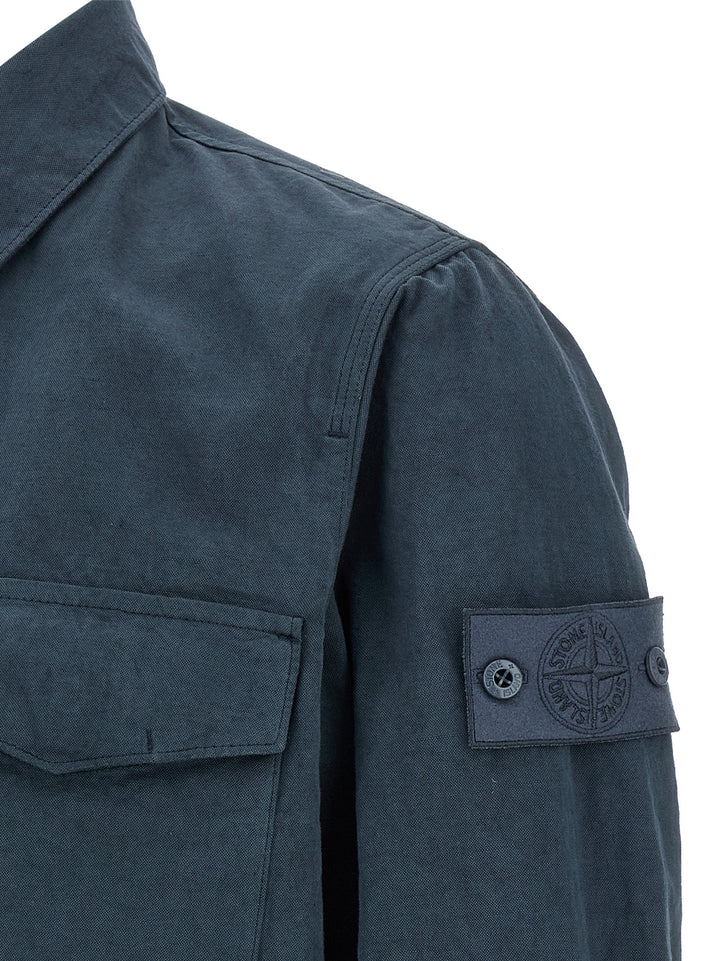 Stone Island 1200012 Shirt and Blouse - Blue | 923f207511f389d8bdd89ff647e96580a5916305