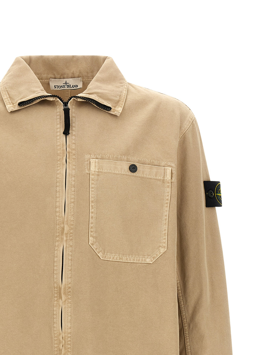 Stone Island 1200014 Shirt and Blouse - Beige | a1e4a9305e1cfa5200102a32897b73c6f3b7941e