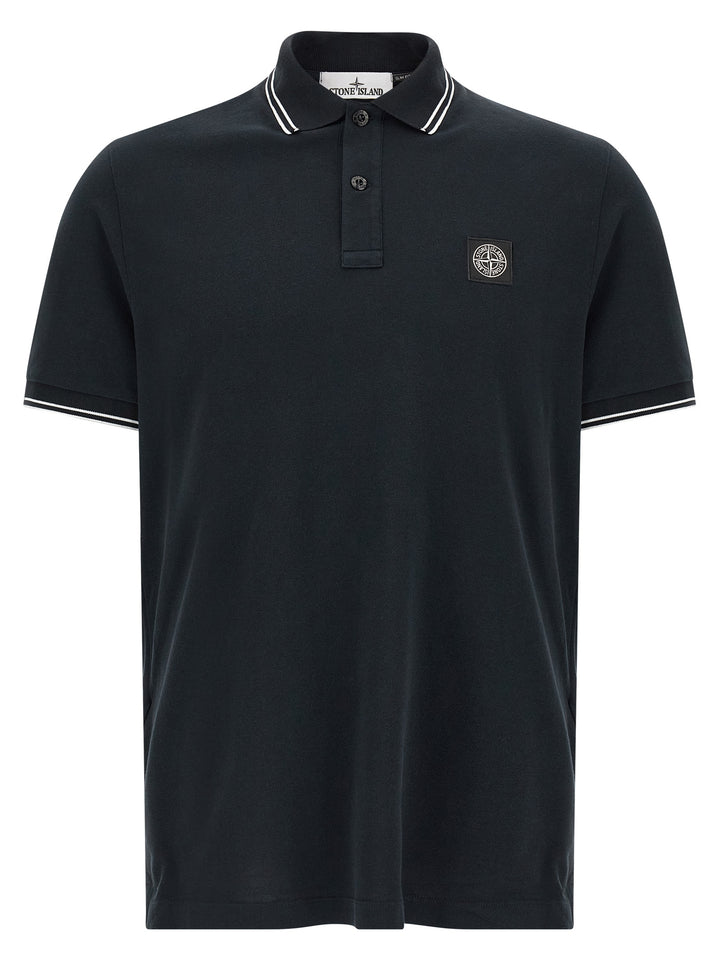Stone Island 2200010 Polo - Blue | d7d082b676f0043b8b3903f3fa7e93a0a5d9c395
