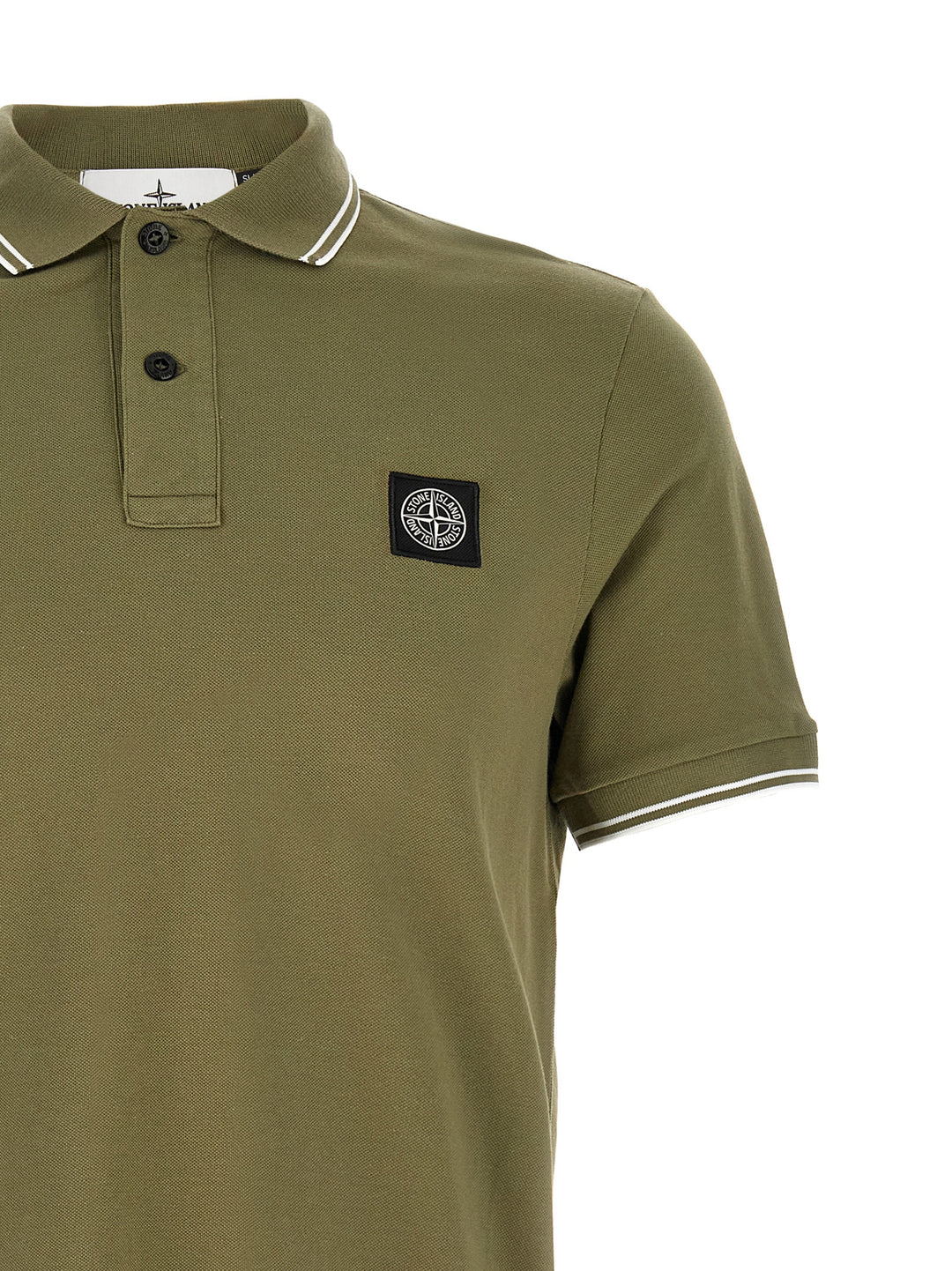 Stone Island 2200010 Polo - Green | 4c51e713600ea13d8ac11058442c26e85cc2cef3