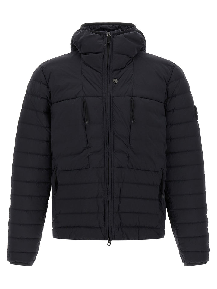 Stone Island Padded Down Jacket Puffer Jackets - Blue | 71ad862dd01a43f79f88231f900df0c5467267ee