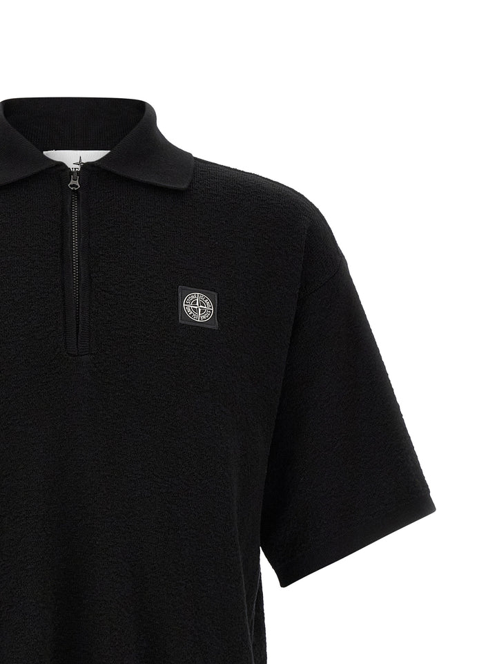 Stone Island 5100021 Polo - Black | da4e6bde85fc0f4a6178c78aef2098e65673d7af